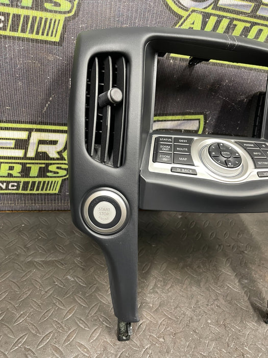 2016 NISSAN 370Z NAVIGATION SYSTEM BEZEL OEM 2009-2020