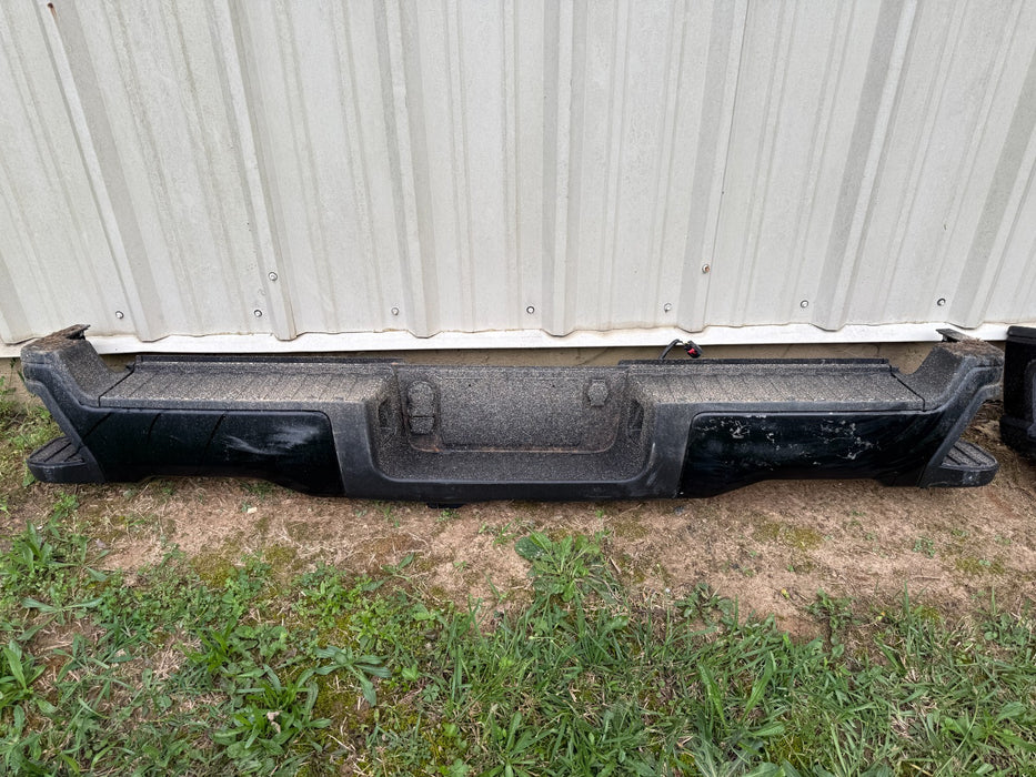 2023 2024 FORD F250 F350 F450 REAR BUMPER BLACK OEM