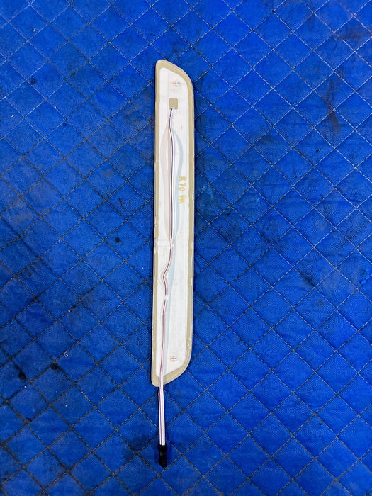 2015 MERCEDES-BENZ C63S AMG FRONT RIGHT ILLUMINATED DOOR KICK PLATE 2056802335