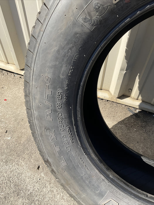 MICHELIN LTX A/T2 LT275/65R20 126/123R TIRE (MANUFACTURE DATE:3019)