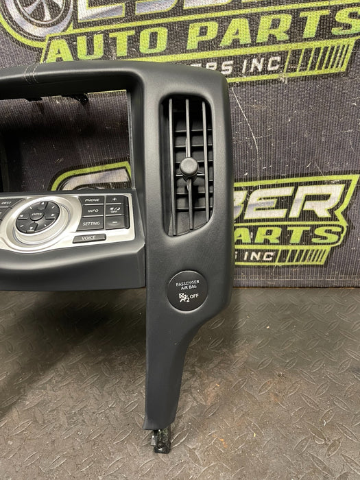 2016 NISSAN 370Z NAVIGATION SYSTEM BEZEL OEM 2009-2020