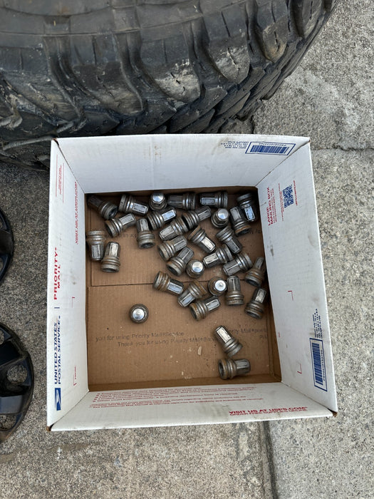 2024 FORD F250 F350 PLATINUM FACTORY WHEELS RIMS SET 20X8 20" PC3C 1007 HA OEM