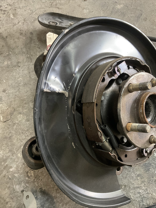 2018 TOYOTA 86 BRZ FRS REAR LEFT  KNUCKLE HUB ASSEMBLY E BRAKE LINE 28K MILES