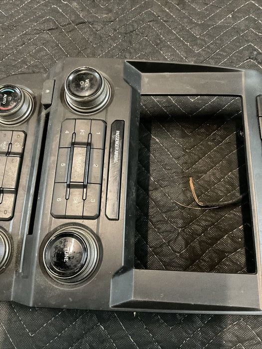 2017 FORD F250 F350 PLATINUM RADIO A/C HVAC CONTROL ASSEMBLY OEM~BURNED DAMAGE~