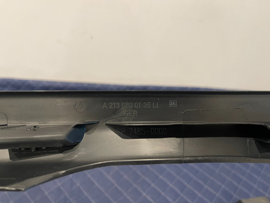 2019 MERCEDES-BENZ E63S AMG FRONT DRIVER LEFT KICK PANEL TRIM OEM