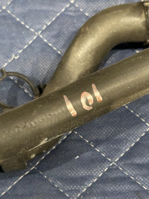 2015 JAGUAR F TYPE R EXPANSION TANK HOSE OEM