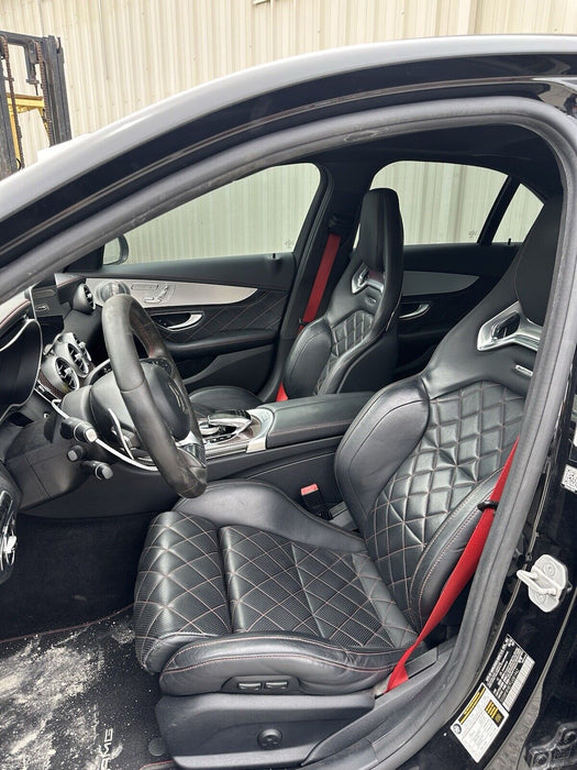 2015 MERCEDES-BENZ C63S AMG REAR FLOOR CARPET COVER A2056800041 A 205 680 00 41