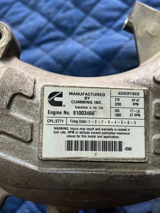 2016-2019 NISSAN TITAN XD CUMMINS ENGINE INTAKE MANIFOLD OEM