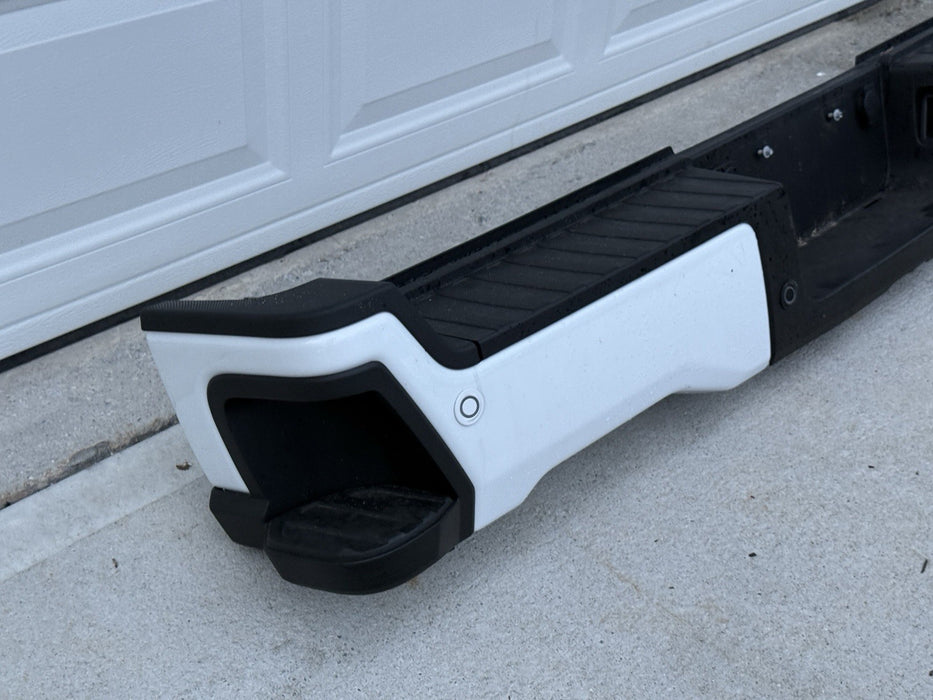 2023 2024 2025 FORD F250 F350 FRONT REAR BUMPERS OXFORD WHITE OEM GENUINE