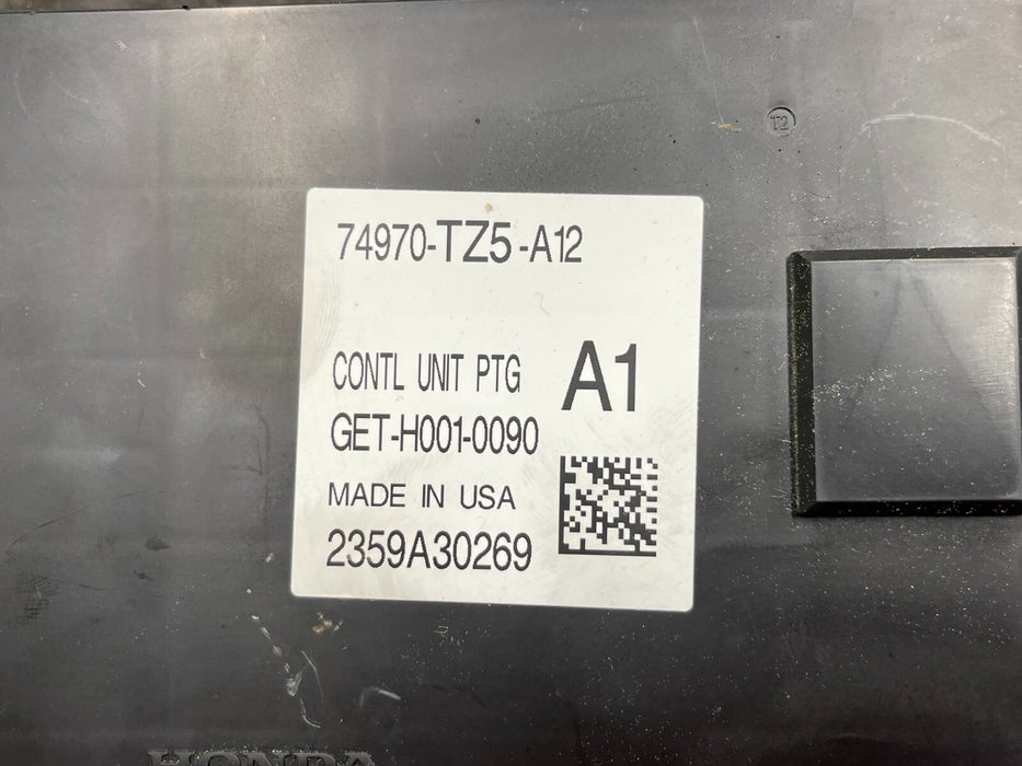 2019 ACURA MDX POWER TAILGATE CONTROLE MODULE 74970-Tz5-A12 OEM