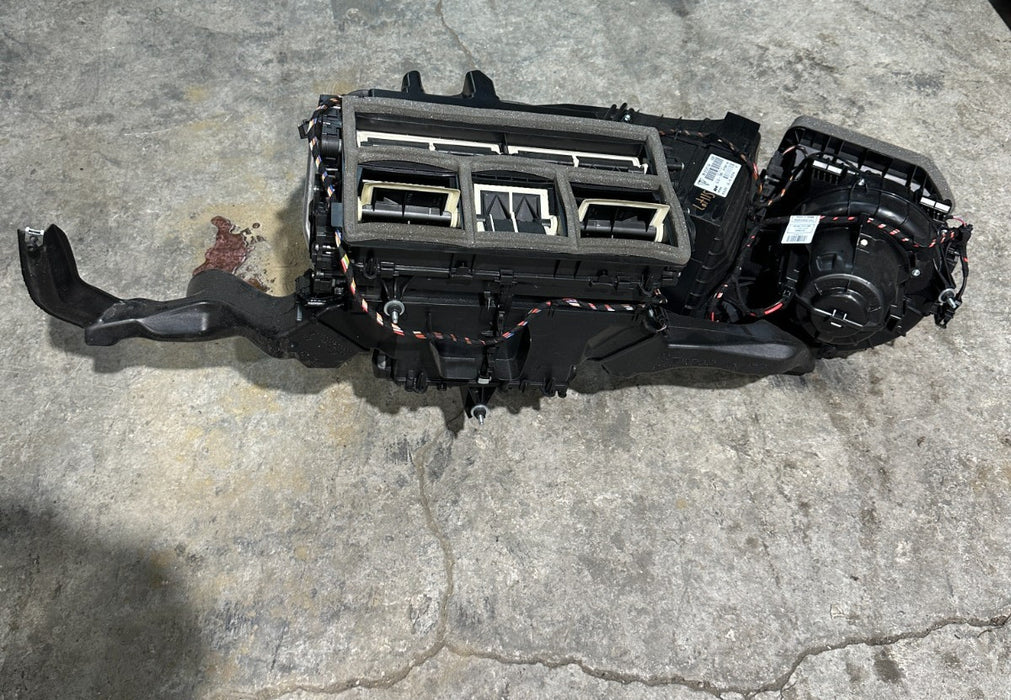 2014 PORSCHE 911 TURBO S AC A/C HEATER CORE BLOWER MOTOR ASSEMBLY OEM 991573011