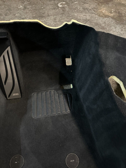 2020 BMW M4 F82 OEM FRONT INTERIOR FLOOR LINER CARPET COVER