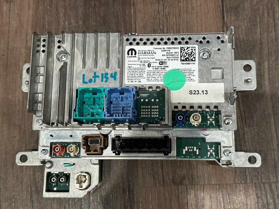 2022 DODGE RAM 2500 3500 LIMITED SCREEN W APIM MODULE OEM *COSMETIC FLAW 12*