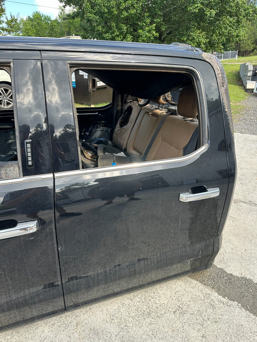 2023 2024 FORD F250 F350 F450 REAR LEFT AGATE BLACK DOOR SHELL ASSEMBLY *DAMAGE*