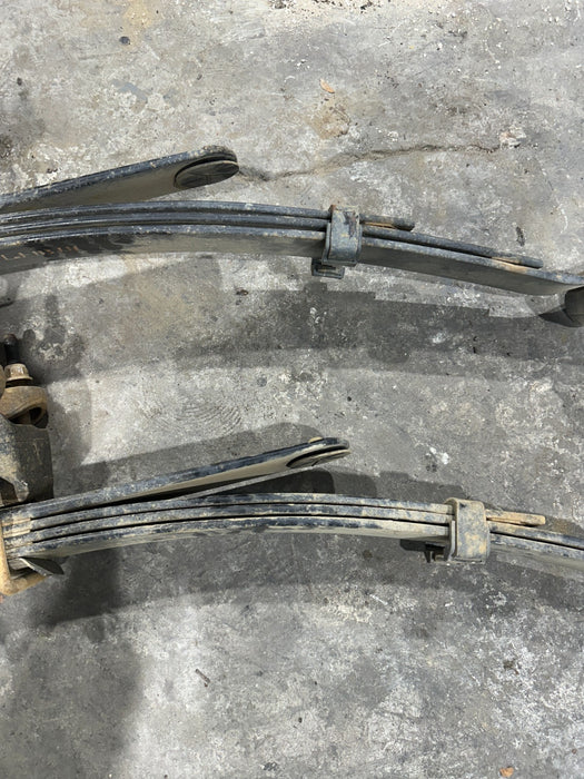 2019 FORD F150 3.5L RAPTOR REAR LEFT RIGHT LEAF SPRING PAIR OEM