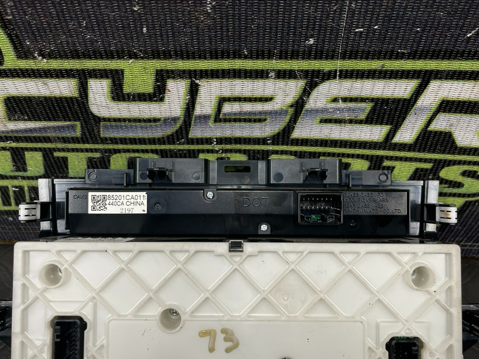 2017 SUBARU BRZ CARBON FIBER CLIMATE CONTROL HVAC OEM 2018 2019