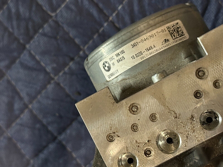 2020 BMW M4 F82 ABS PUMP MODULE 8 096 587 34 51 8 469 017