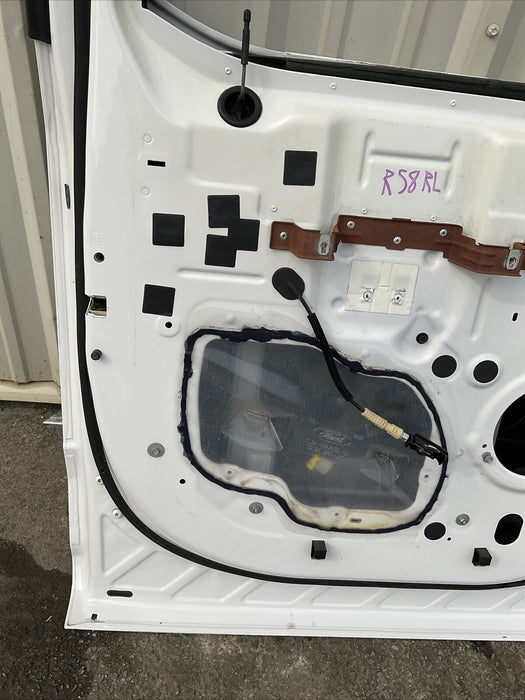 2017-2022 FORD F250 F350 F450 REAR DRIVER DOOR PEARL WHITE (PAINT CODE:UG) OEM