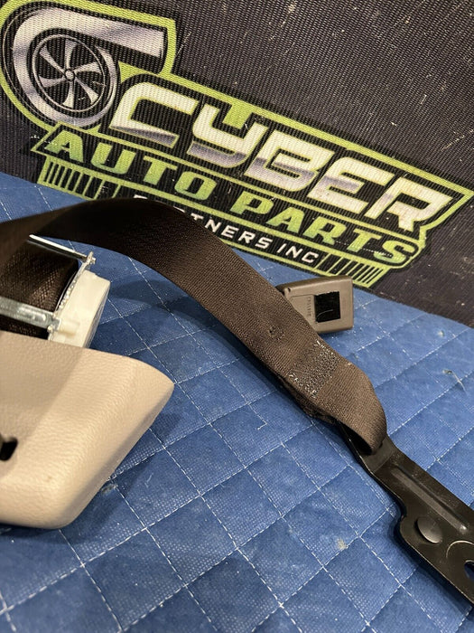 2017-2020 FORD F250 F350 F450 REAR LIMITED BEIGE MIDDLE CENTER SEATBELT OEM