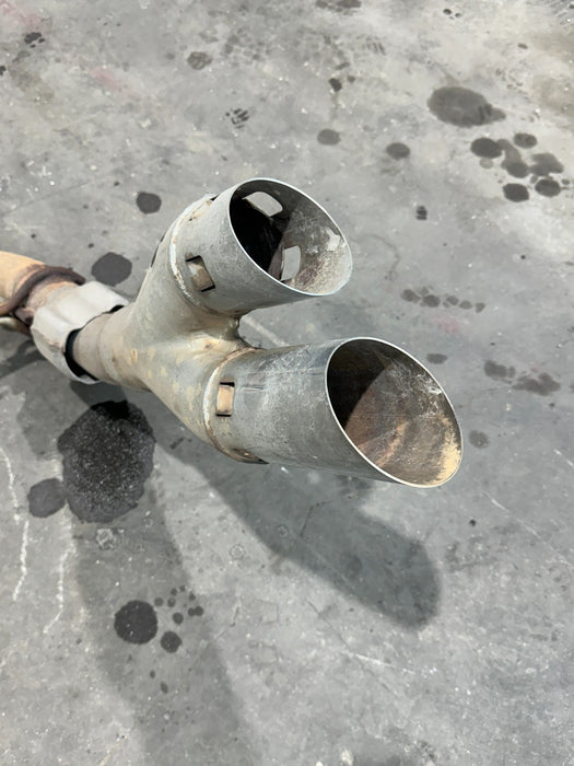 2018 FORD F350 DIESEL 6.7L FACTORY EXHAUST MUFFLER TAIL PIPE OEM 13K MILES
