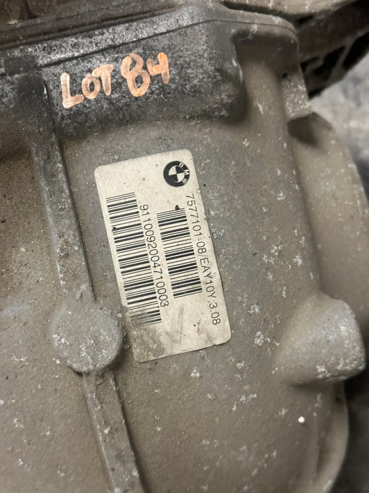 2011 BMW 550i F10 5 SERIES REAR AXLE DRIVE DIFFERENTIAL 3.08 GEAR RATIO 7577101