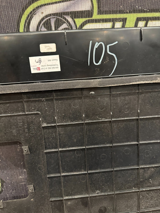 2021 AUDI R8 PLUS FRONT TRUNK/ FRUNK TRIM PANEL OEM 4S0 863 362 A