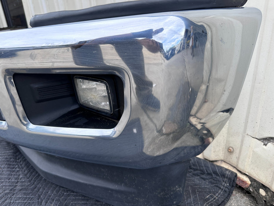 2017 2018 2019  FORD F250 F350 FRONT BUMPER ASSEMBLY CHROME OEM