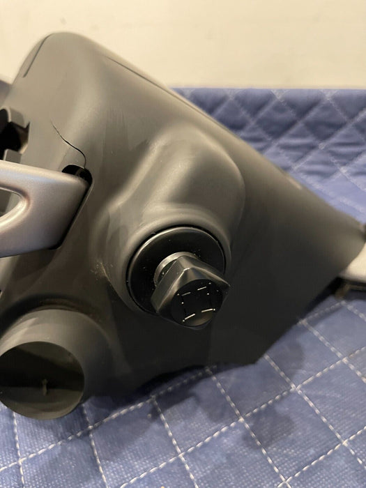 2017 INFINITI Q50 RED SPORT STEERING COLUMN TRIM W/ PADDLE SHIFTER OEM