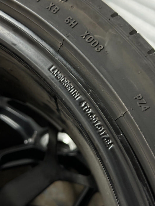 LAMBORGHINI HURACAN EVO CENTER LOCK FRONT REAR WHEELS RIMS 4T0601017AT ~SCUFFS~