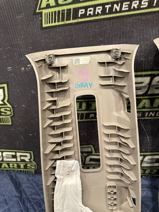 2017 2019 FORD F250 F350 F450 LIMITED LEFT RIGHT UPPER B PILLAR OEM ~SCRATCHES~