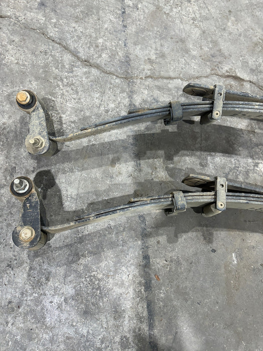 2019 FORD F150 3.5L RAPTOR REAR LEFT RIGHT LEAF SPRING PAIR OEM