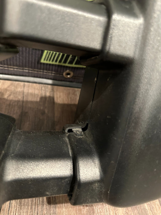 2017-2022 FORD F250 F350 F450 PLATINUM LEFT DOOR TOW MIRROR ~DAMAGE~