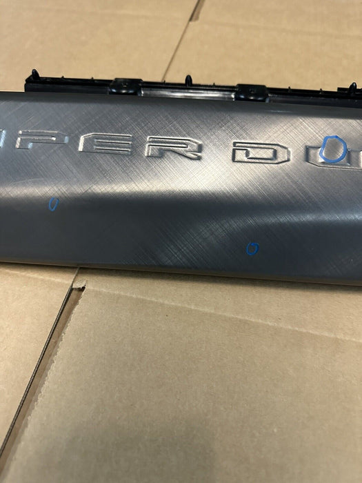 2017-2019 FORD F250 F350 LIMITED SUPER DUTY UPPER PLATINUM GLOVE BOX OEM *DENTS*
