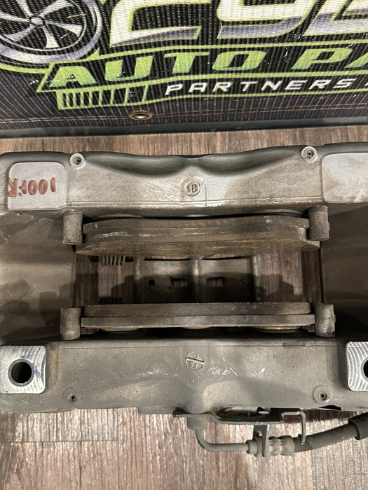 2017-18 AUDI R8 FRONT RIGHT CARBON CERAMIC BRAKE CALIPER OEM *SCRATCH #3*