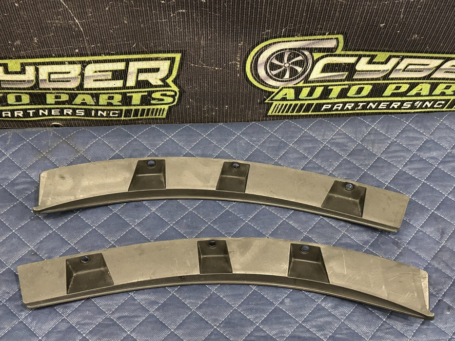 2015 JAGUAR F TYPE R REAR LEFT RIGHT PAIR FENDER LINER RETAINER EX53 291D01 AF