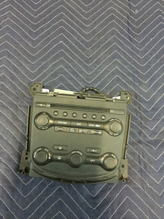 2016 NISSAN 370Z CLIMATE CONTROL / RADIO/ CD PLAYER SYSTEM OEM 2009-2020