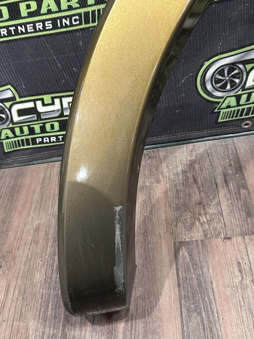2017-2022 FORD F250 F350 REAR LEFT RIGHT FENDER FLARES GOLD OEM *FLAWS/READ*