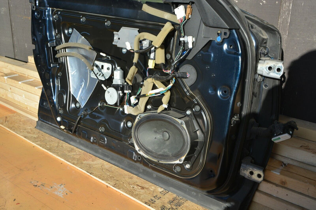 2015-2019 INFINITI Q70 FRONT LEFT DOOR SHELL ASSEMBLY SEMI-COMPLETE OEM