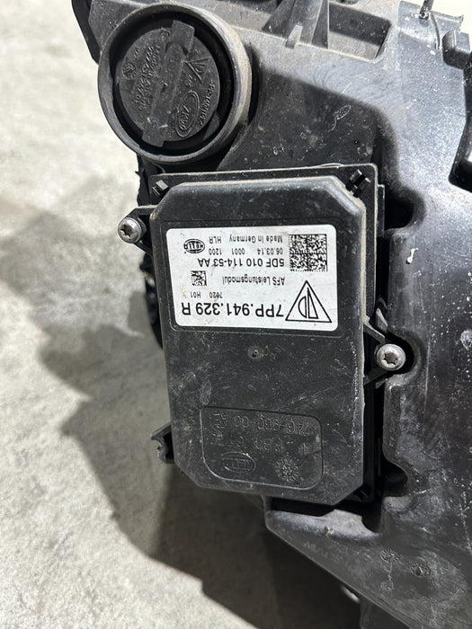 2014 PORSCHE 911 TURBO S PASSENGER RIGHT HEADLIGHT OEM *DAMAGED*