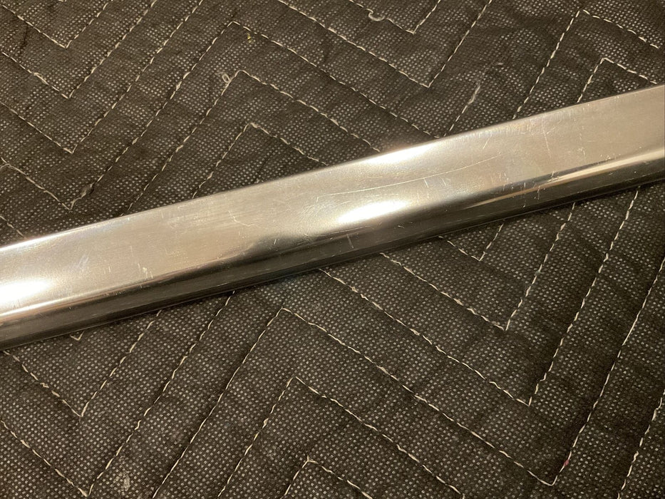 2014 MERCEDES S550 REAR LH DRIVER DOOR WINDOW BELT MOLDING OEM~MINOR SCRATCHES~