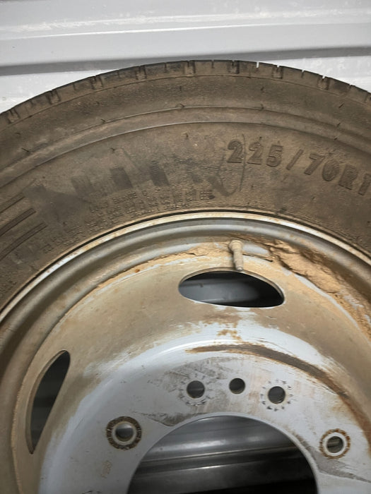 2017-2022 FORD F450 17x6 DUALLY DRW SPARE WHEEL RIM TIRE OEM NEW 8X200 HU94 1015