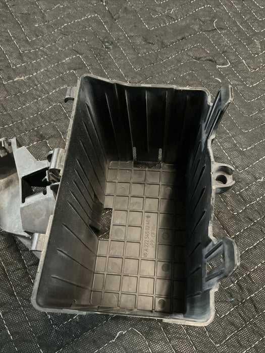 2014 Mercedes S550 W222 AUXILIARY BATTERY HOUSING 2475410305 2225450240