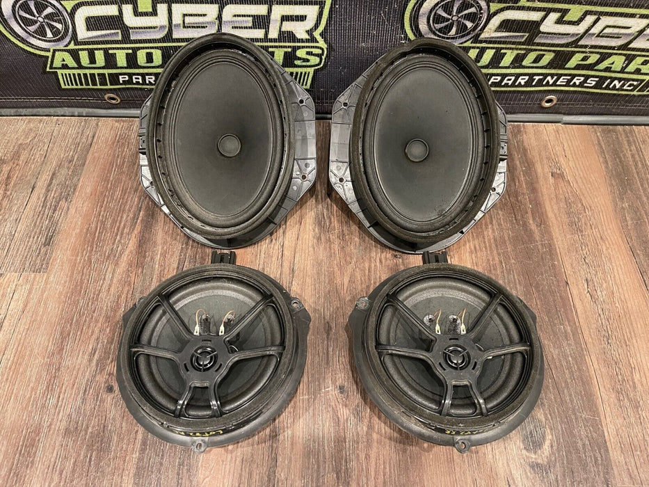 2017-2019 FORD F250 F350 B&O FRONT REAR LEFT RIGHT DOOR SPEAKER SET (4) OEM