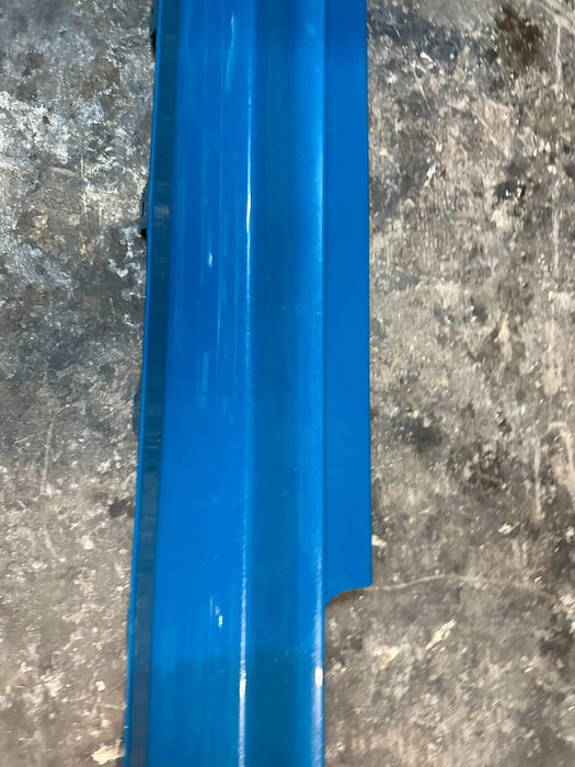 2015-2020 BMW M4 F82 LEFT DRIVER SIDE SKIRT LAGUNA SECA BLUE (448) ~WEAR~