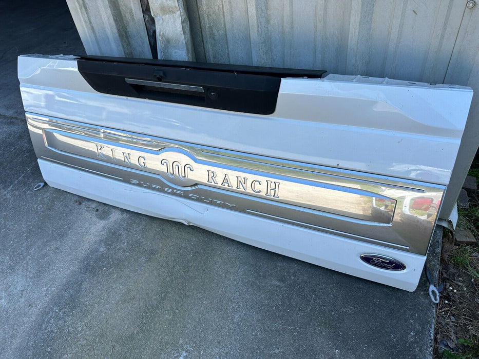 2020 2021 2022 2023 FORD F250 F350 F450 KING RANCH TAILGATE OEM *DAMAGE* (AZ)