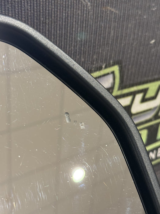 2017-22 FORD F250 F350 F450 PASSENGER RIGHT TOW MIRROR W CAMERA & BLIND SPOT OEM