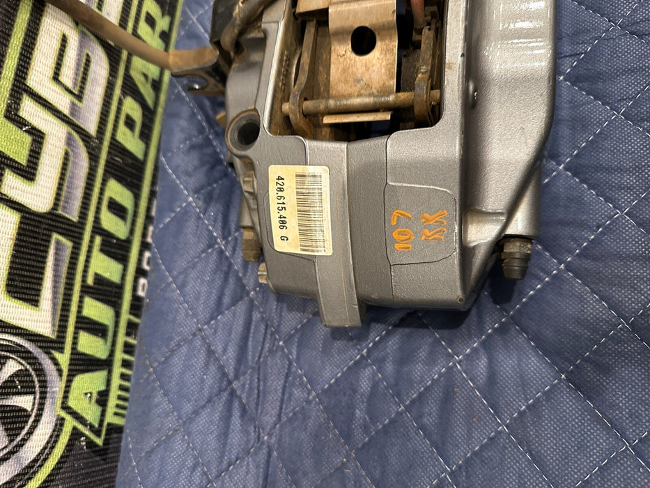 2014 AUDI R8 BREMBO REAR RIGHT CARBON CERAMIC BRAKE CALIPER OEM *READ*