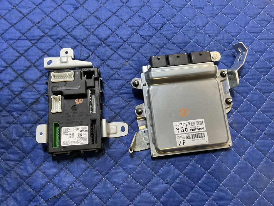 2018 NISSAN 370Z NISMO ECU ENGINE CONTROL/BODY CONTROL MODULE BCM OEM AUTOMATIC