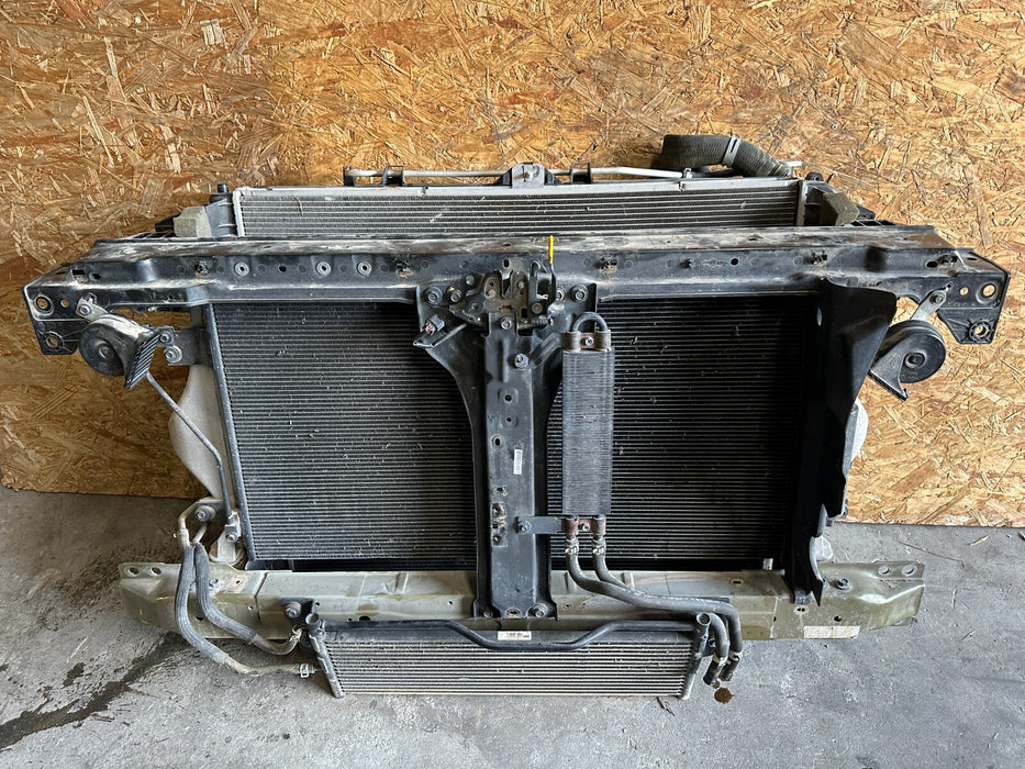 2016-2019 NISSAN TITAN XD DIESEL RADIATOR SUPPORT CONSDENSOR INTERCOOLER ASSY