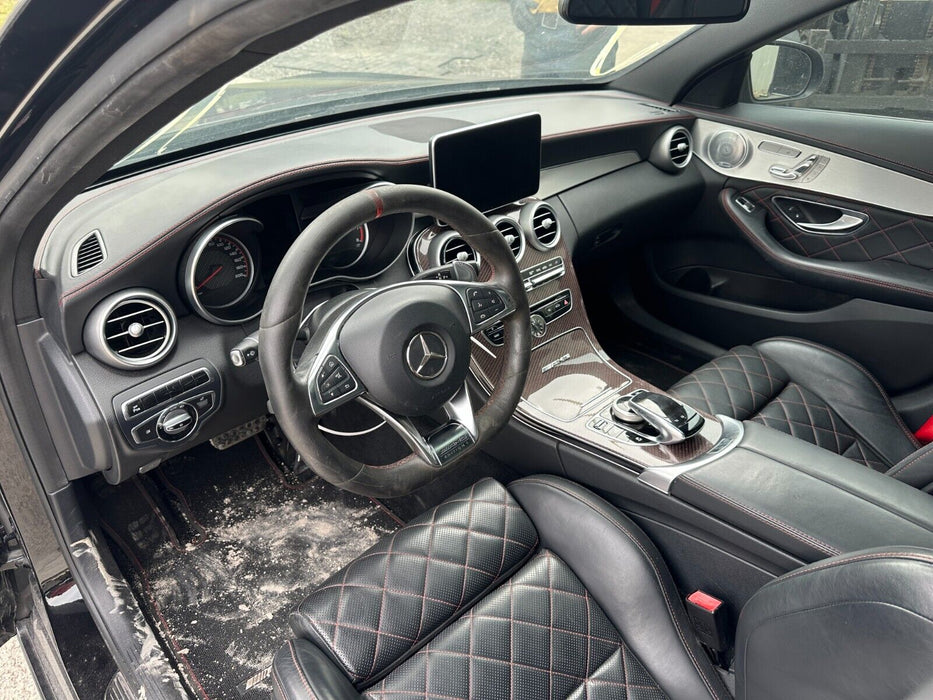 2015 MERCEDES-BENZ C63S AMG EDITION 1 W205 LEATHER STEERING WHEEL